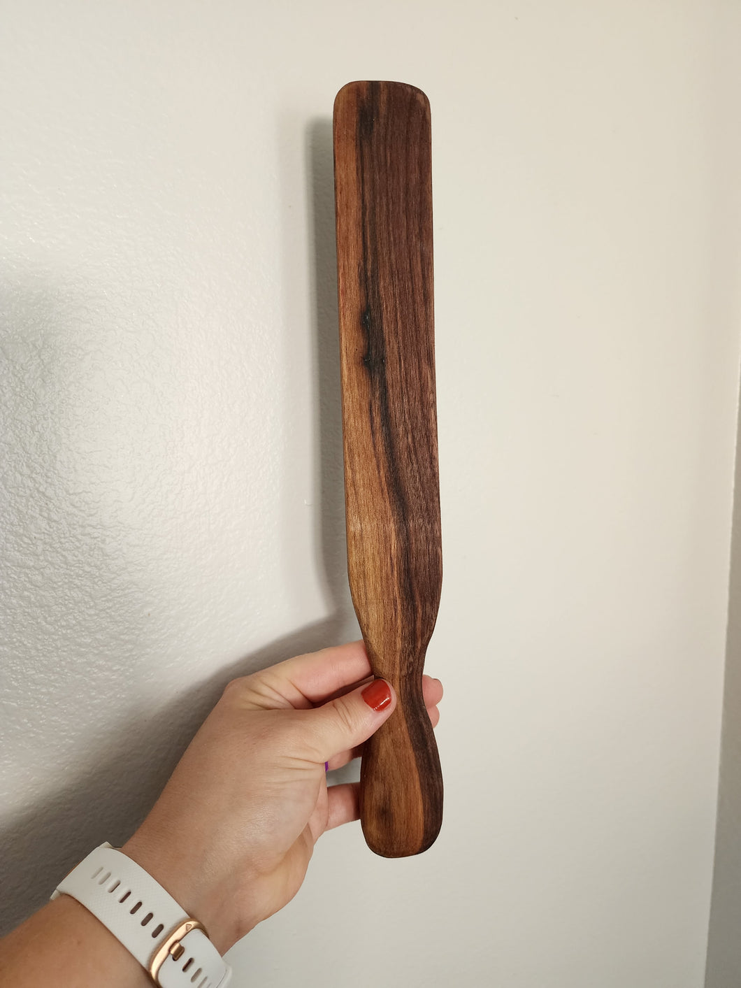 Long Walnut Spatula