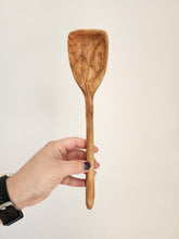 Load image into Gallery viewer, Rustic Flat Top Cooking Spoon- Ash
