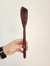 Load image into Gallery viewer, Rustic Flat Top Cooking Spoon- Walnut
