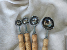 Load image into Gallery viewer, Maple Burl Measuring Cups and Spoons
