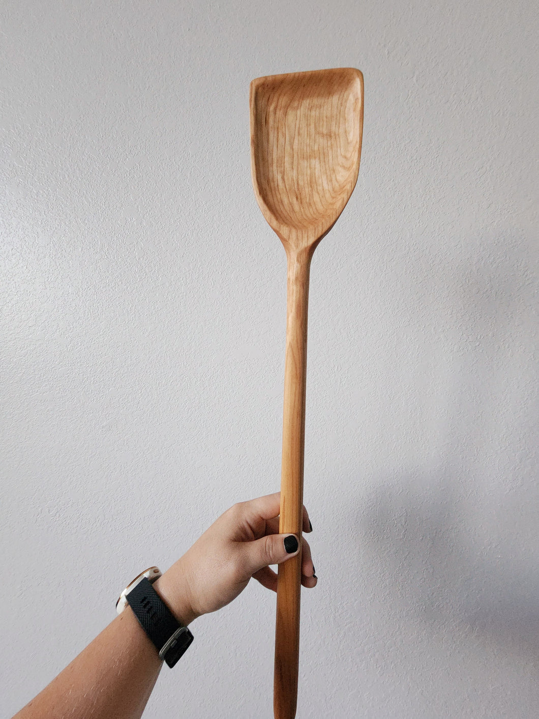 XL Cooking Spoon Flat- Maple