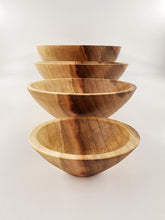 Load image into Gallery viewer, Silver Maple Set of 4 Bowls
